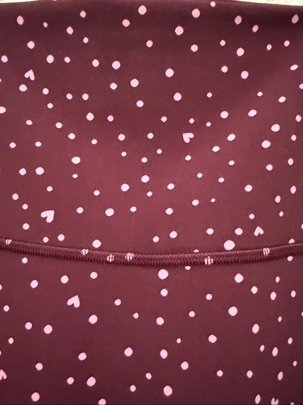 Lululemon align high rise 25” in HTF heart print